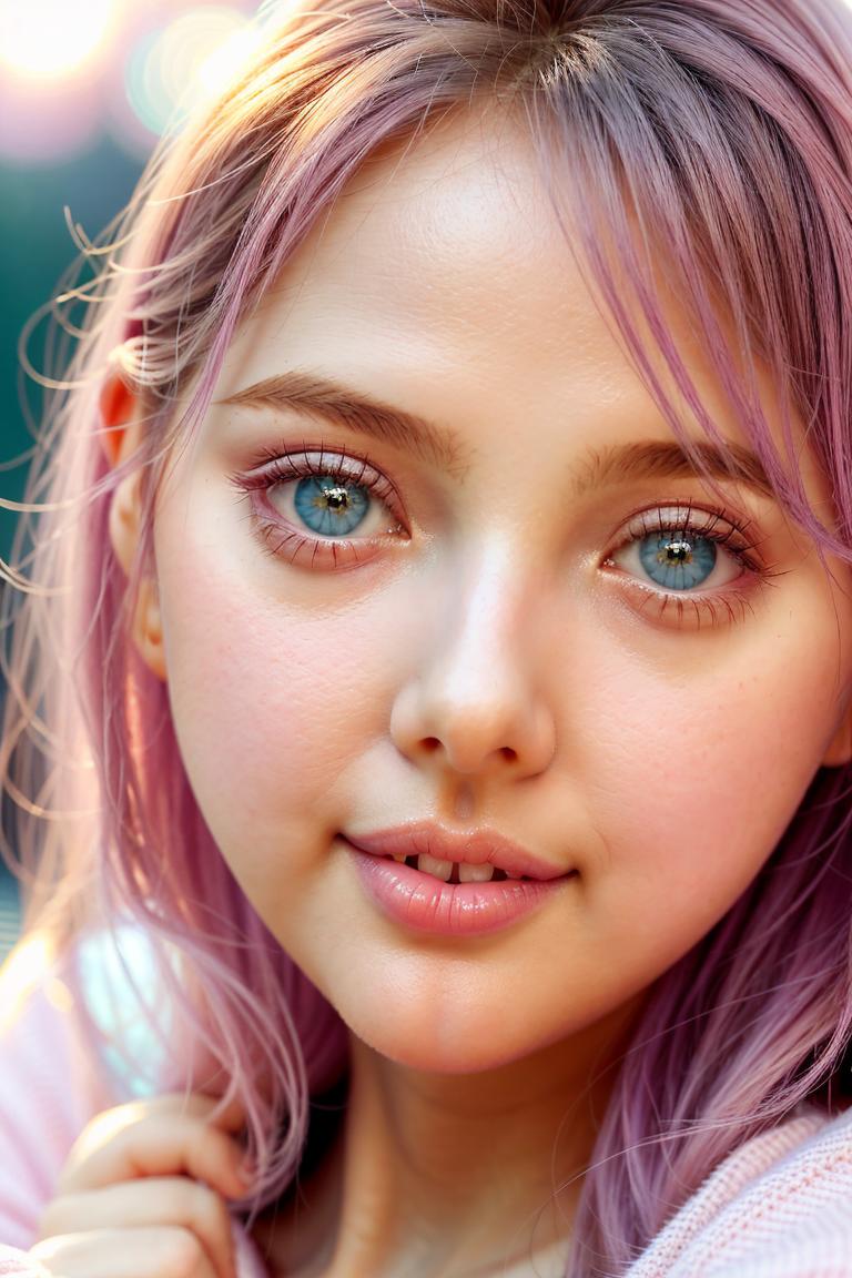 delicate tone emotional face