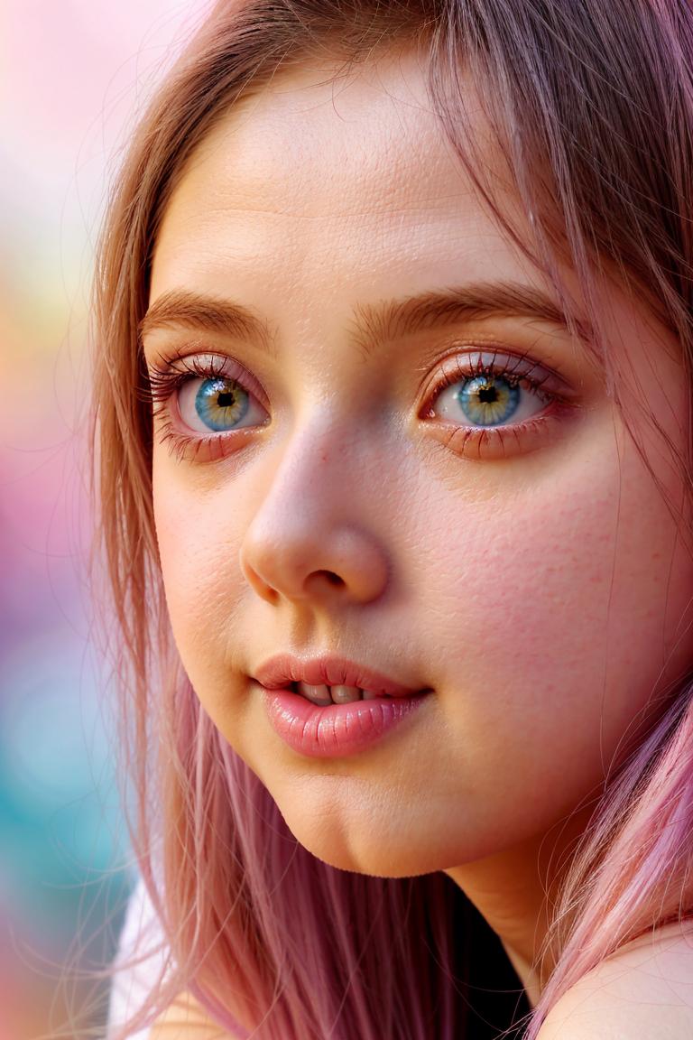 soft light female portrait