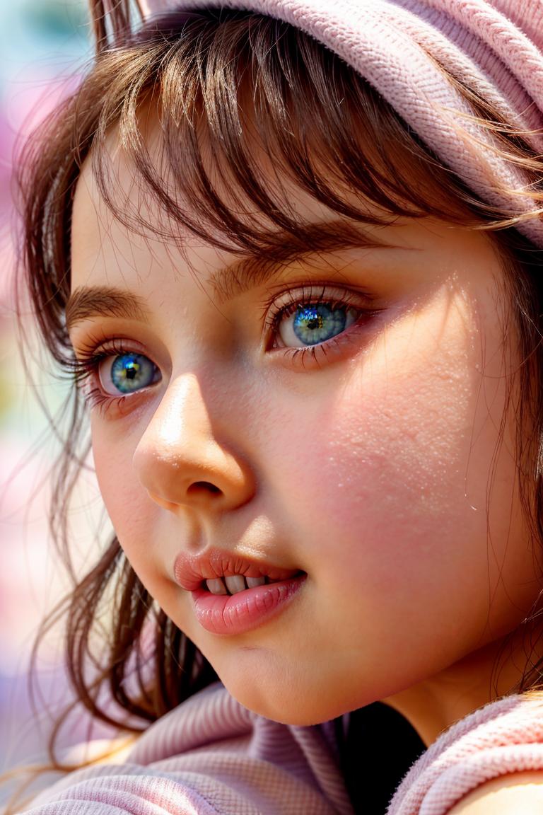 soft light female portrait