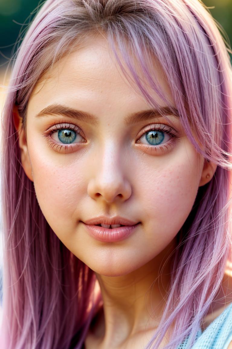 dreamy atmosphere girl photo