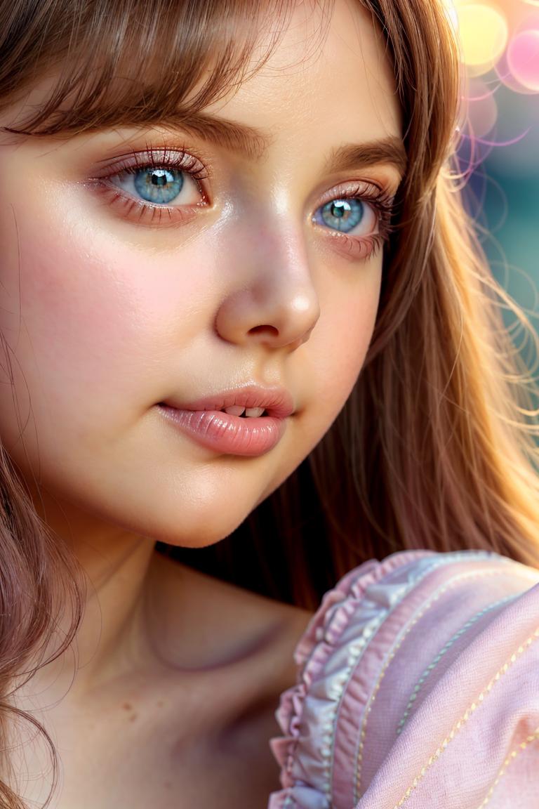 soft light female portrait