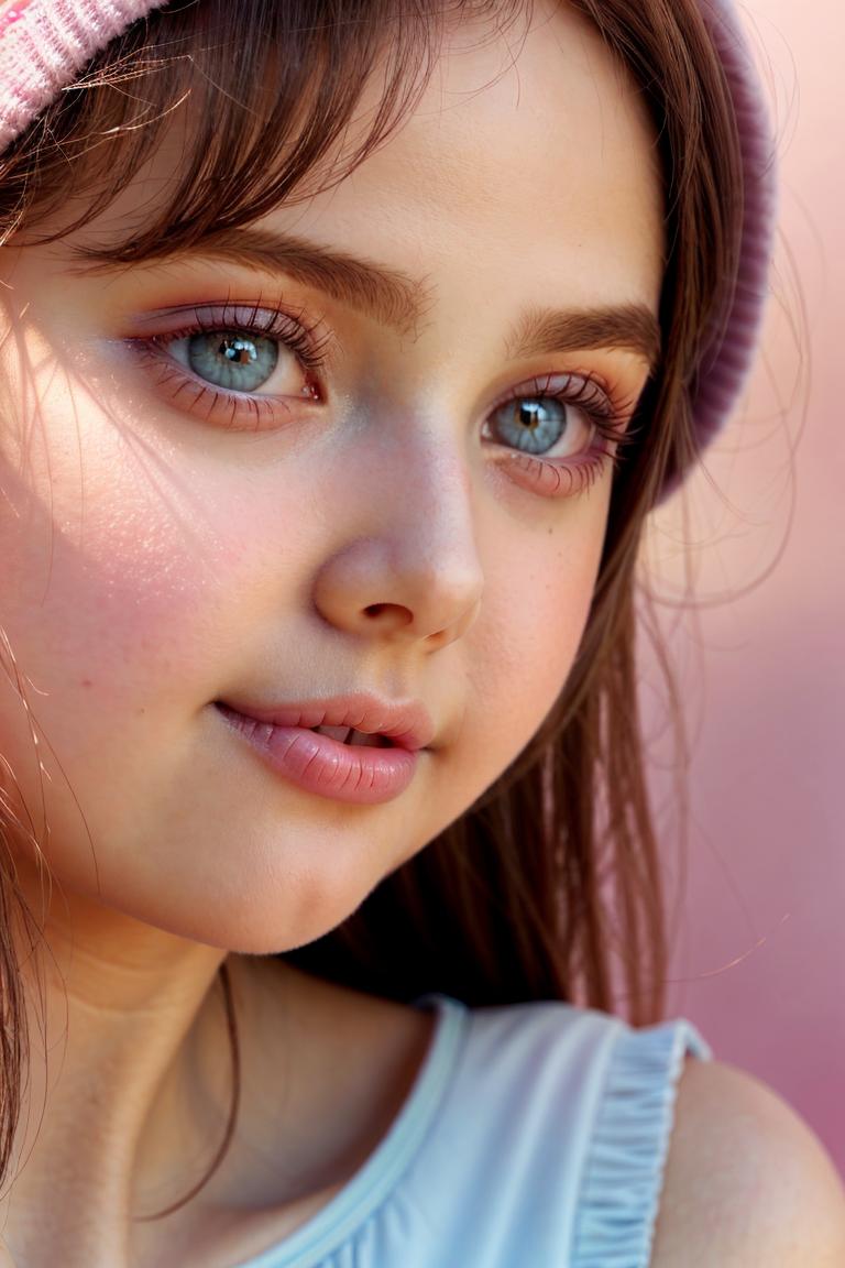 subtle beauty close up