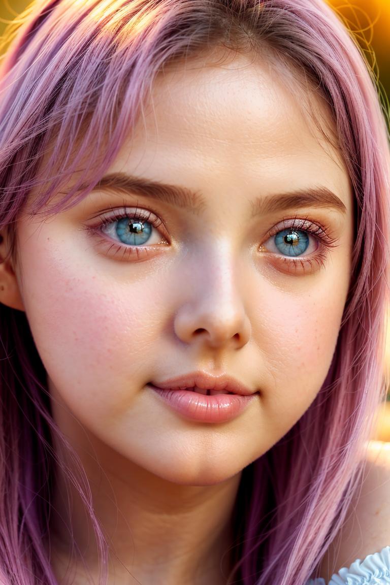 delicate tone emotional face