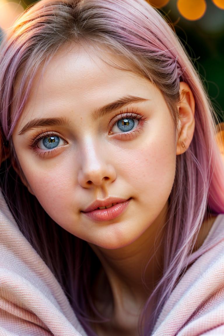 pastel tone soft woman shoot