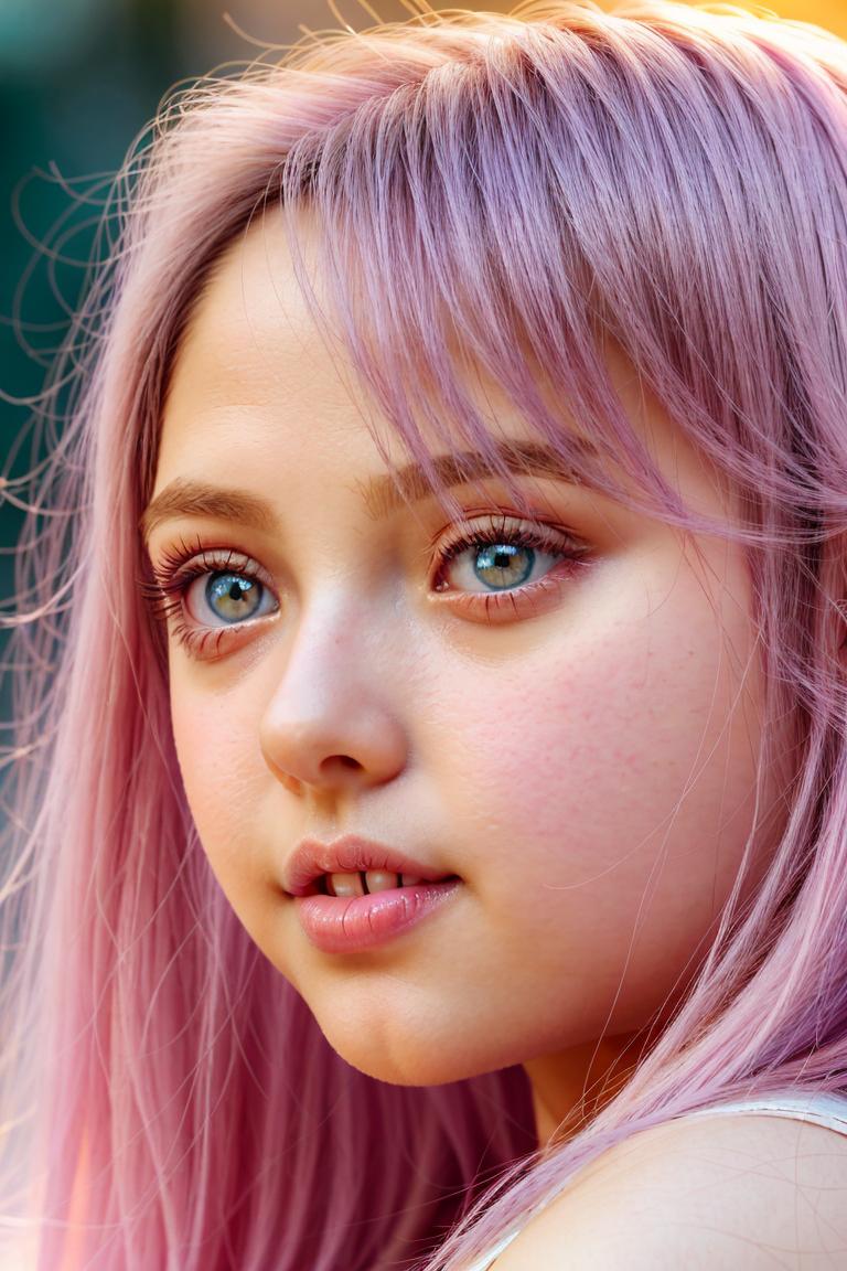 subtle beauty close up