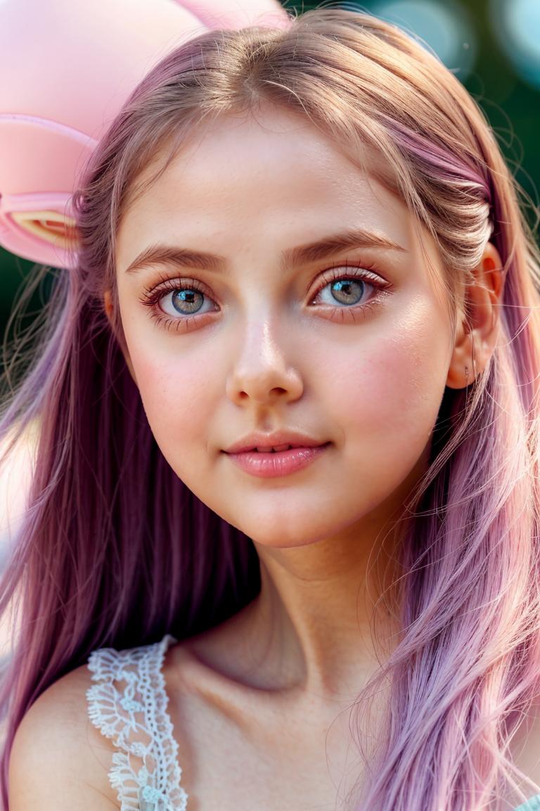 light skin airy background