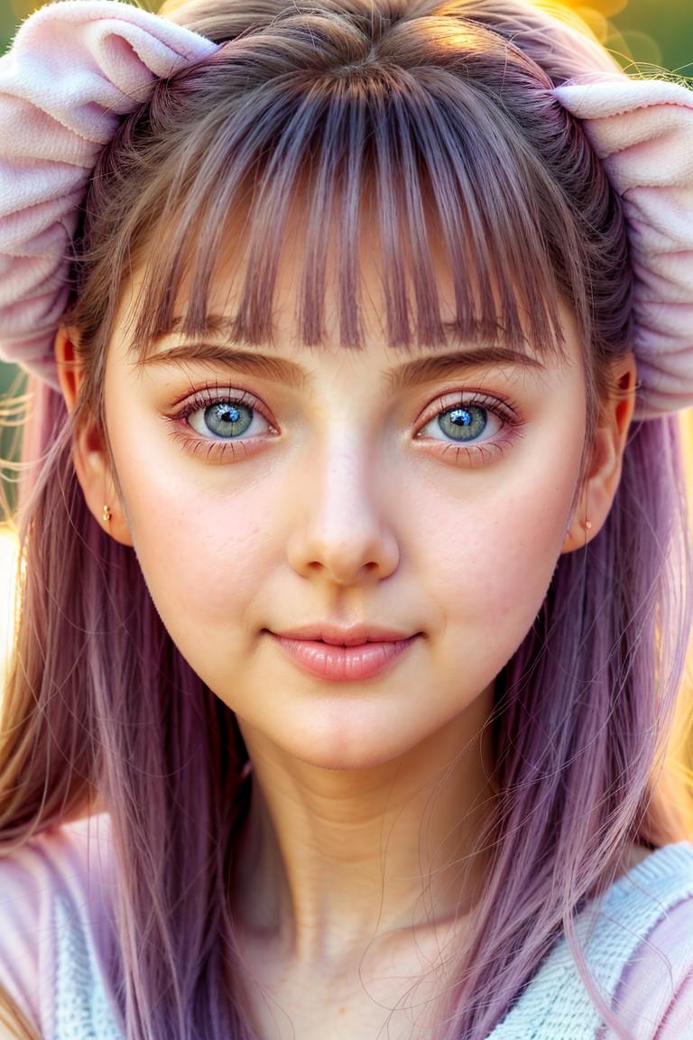 delicate tone emotional face