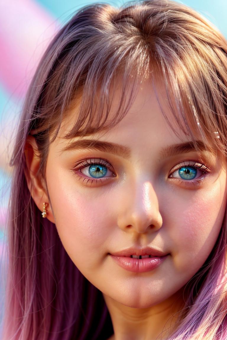 soft light female portrait